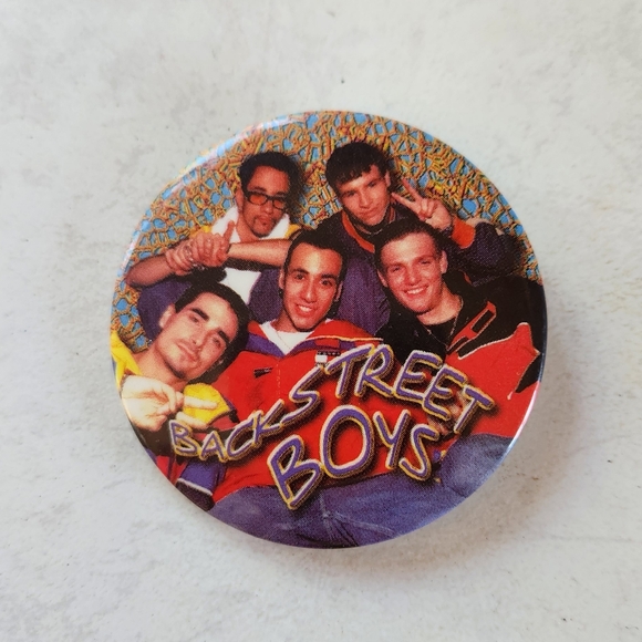 Backstreet Boys Button Pin - Picture 3 of 3